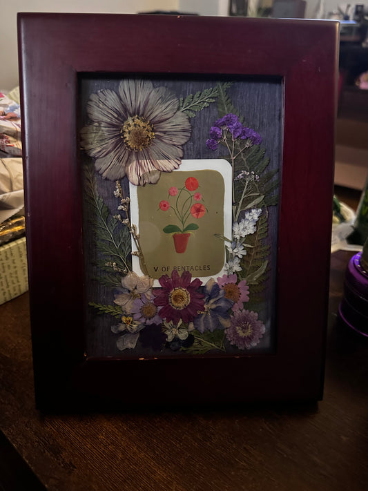 5 of Purple Pentacles available at Charli Vintage and Thrift