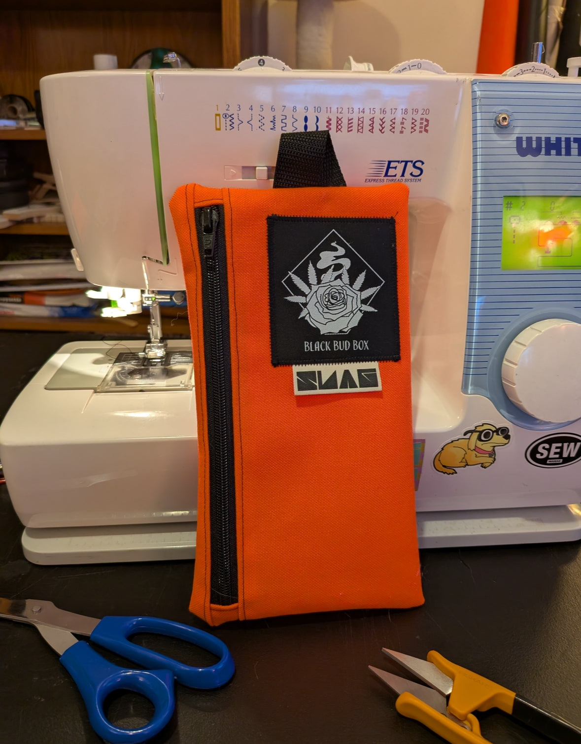 Slag Bag x BBB Orange Pencil Case Bag