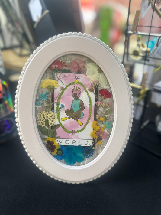 XXI The World - Rainbow Moon Tarot
