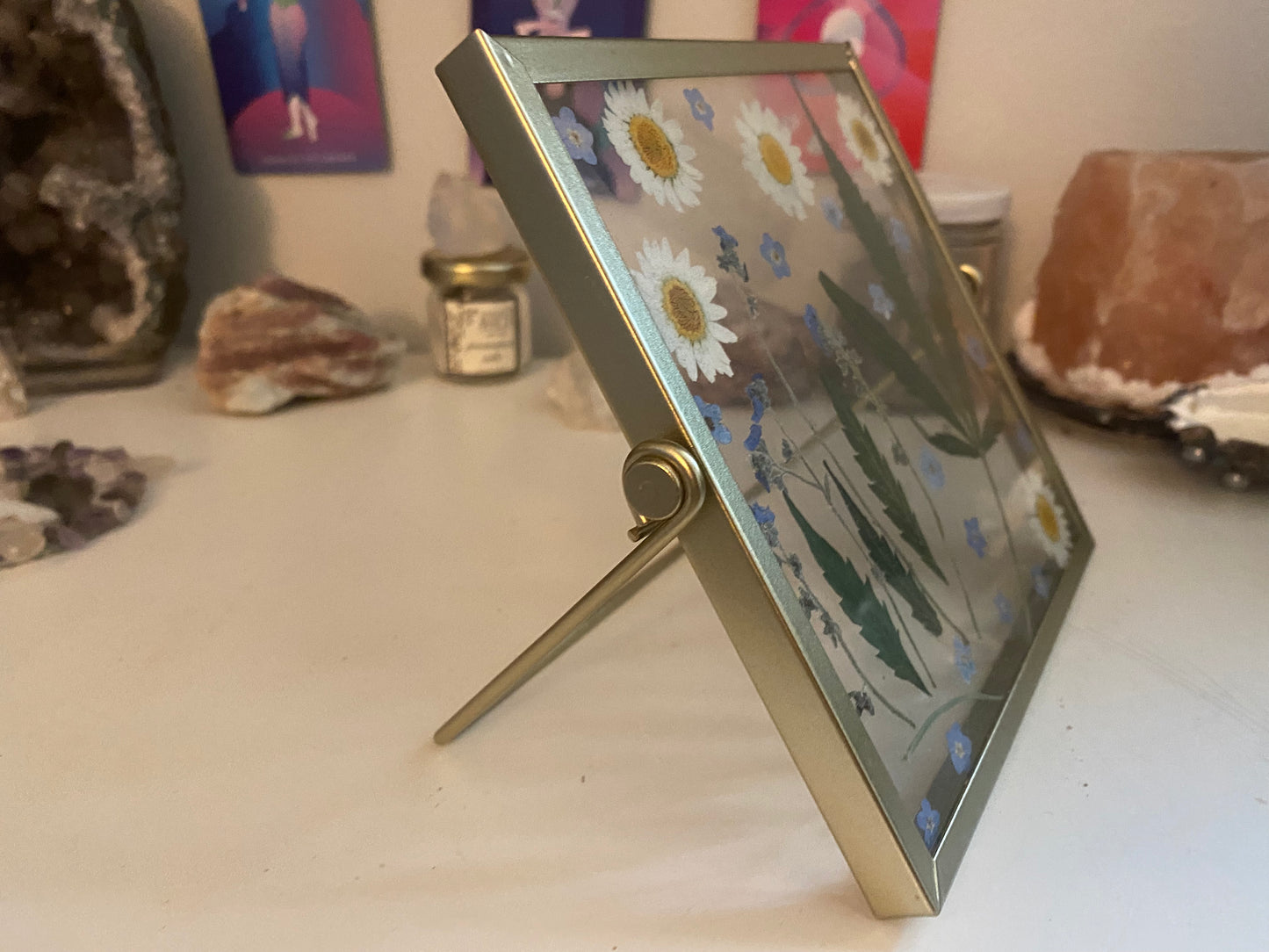 Pressed Flower Art: Big Mary