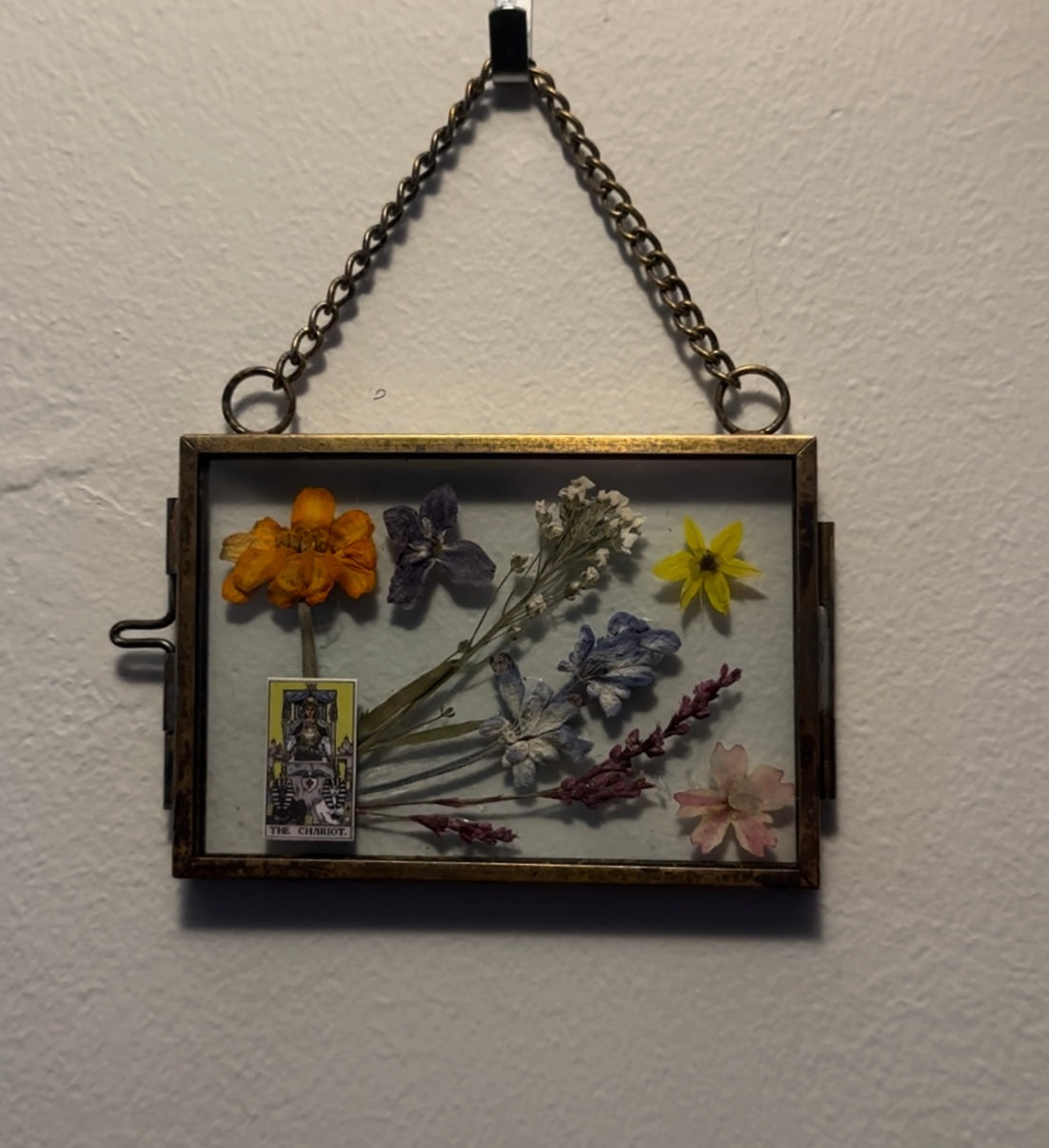 The Chariot: Hanging Gold Frame