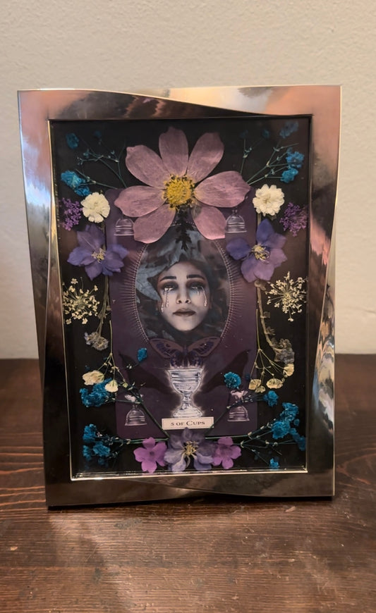 5 of Cups: Mirror Frame