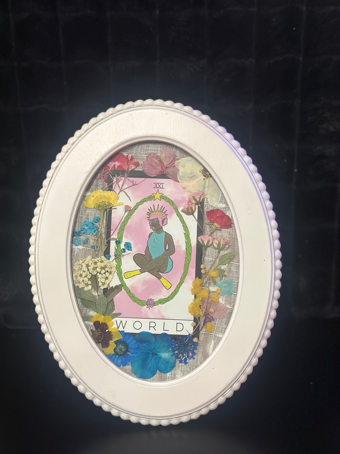 XXI The World - Rainbow Moon Tarot