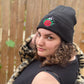 Black Bud Box Beanie